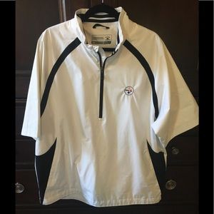Cutter and Buck Steelers golf rain jacket, size XL